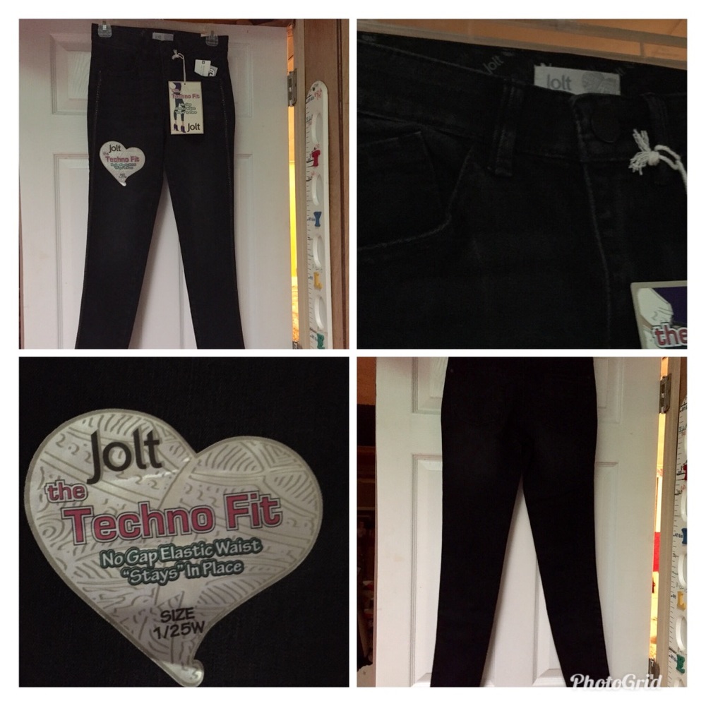 Jolt Black Jeans Size 1